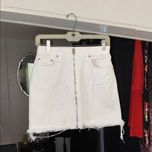 Rag & Bone White Mini Skirt Casual
